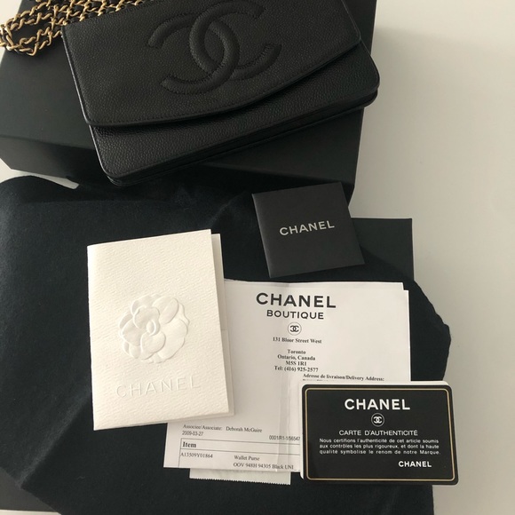 Chanel Wallet On Chain  WOC - Picture 6 of 11